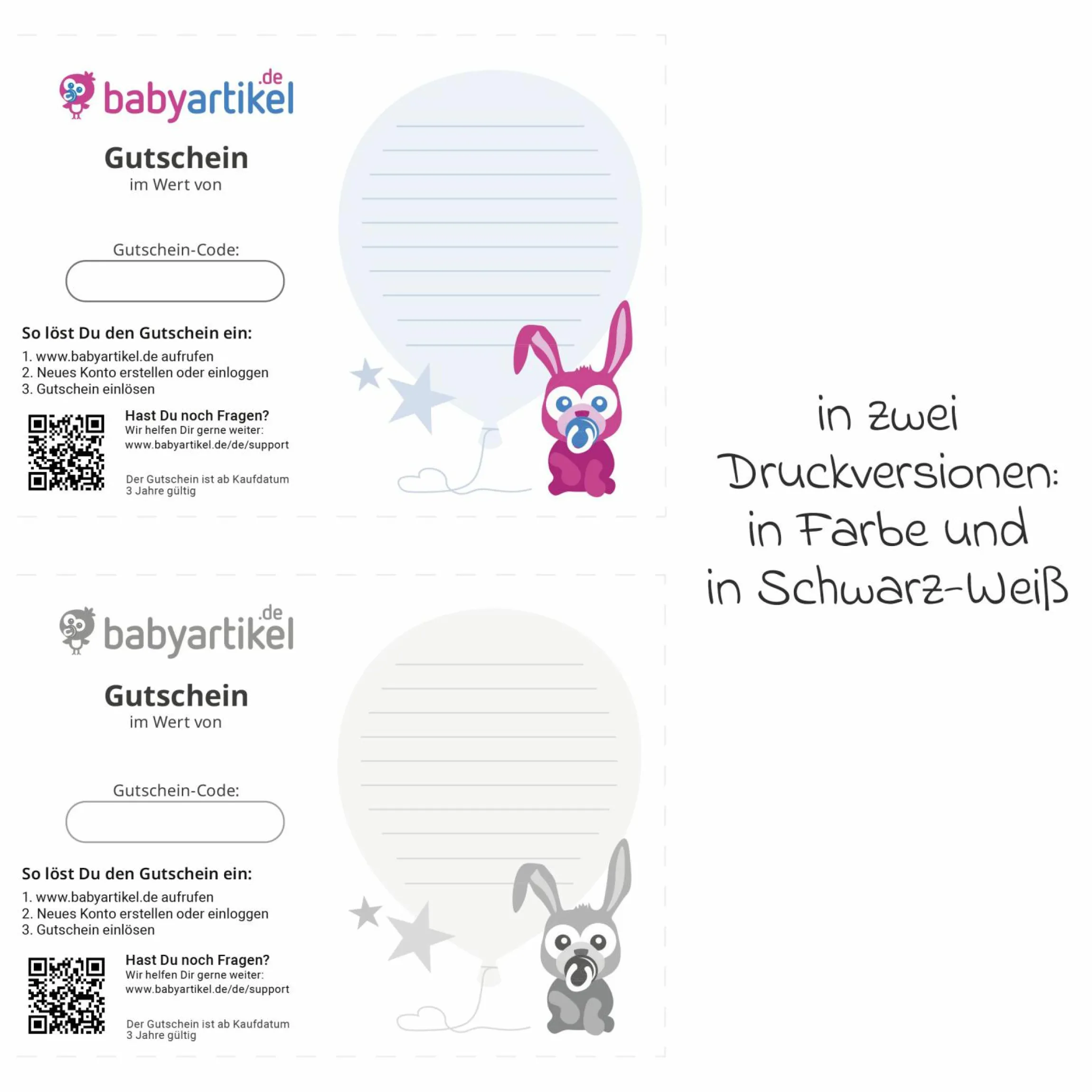 20 Euro Geschenkgutschein - Geburtstag