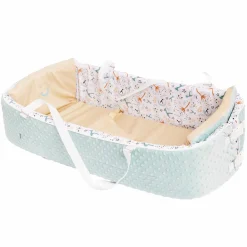 4 in 1 Babynest für Hochstuhl Quarttolino ab Geburt nutzbar - Blau Weiß - Kollektion 2024