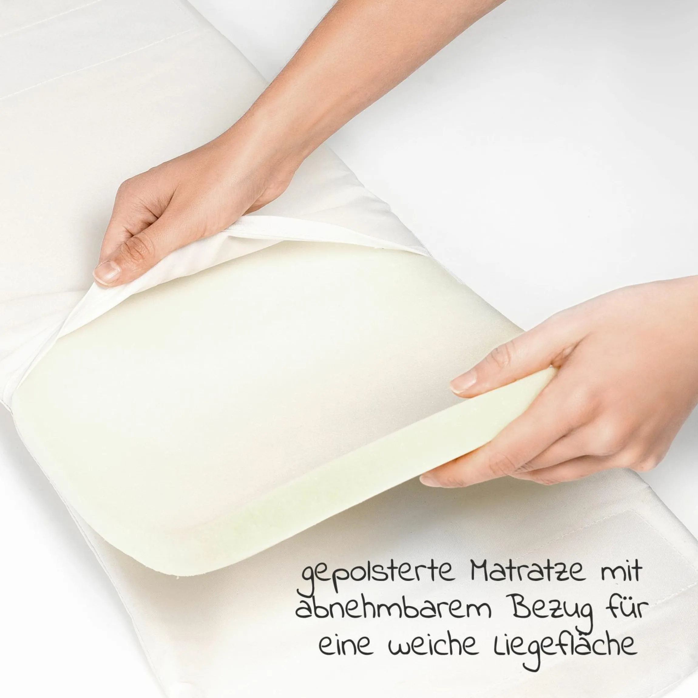 3 in 1 Babywanne Exklusiv - Linen Dark Grey