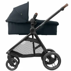 2 -in- 1 Kombi-Kinderwagen Zelia³ wendbarer Sitz & Wanne in einem, verstellbarer Schieber, 22 kg - Essential Graphite - Kollektion 2025