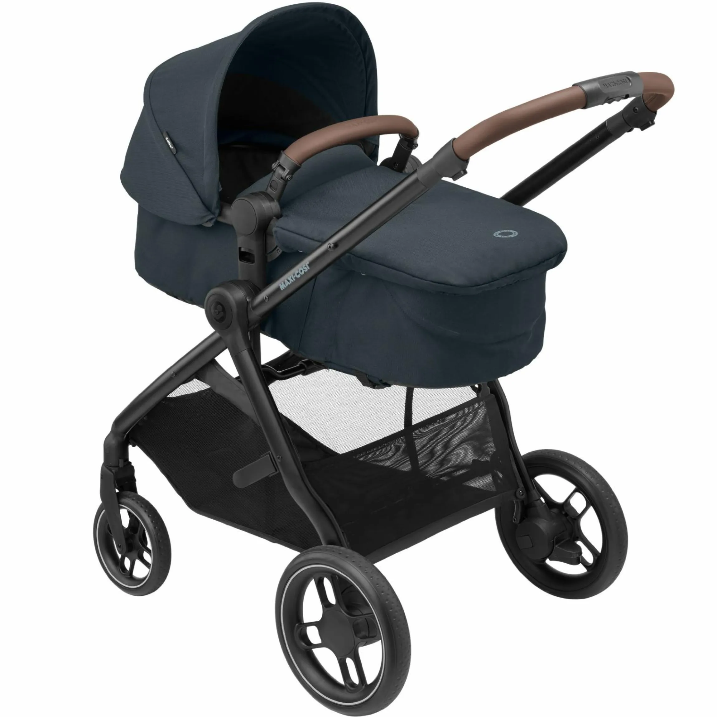 2 -in- 1 Kombi-Kinderwagen Zelia³ wendbarer Sitz & Wanne in einem, verstellbarer Schieber, 22 kg - Essential Graphite - Kollektion 2025