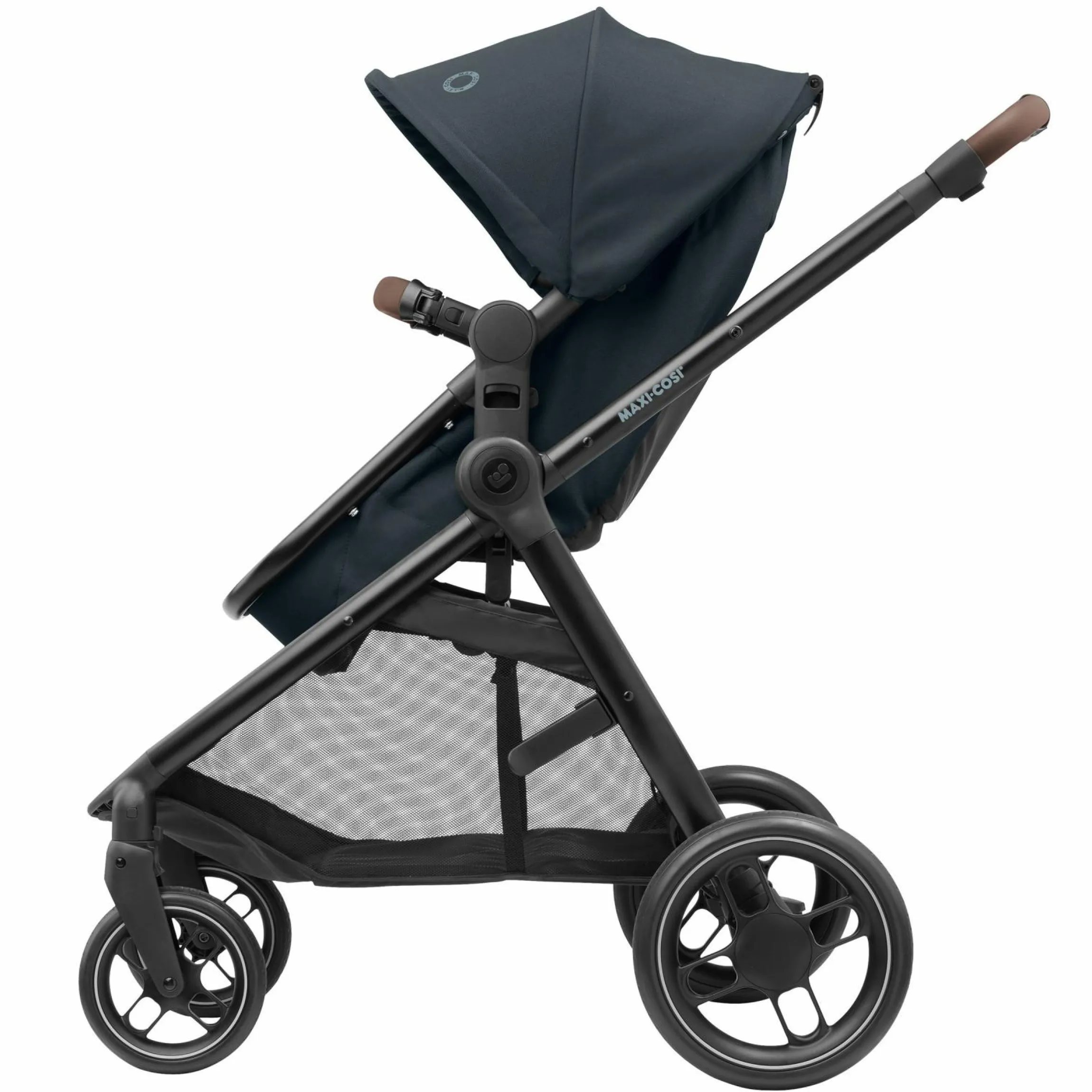 2 -in- 1 Kombi-Kinderwagen Zelia³ wendbarer Sitz & Wanne in einem, verstellbarer Schieber, 22 kg - Essential Graphite - Kollektion 2025