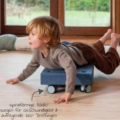 34 tlg. Baukasten Starter-Set Modu Playsystem Dreamer von 0 - 6 Jahre - Deep Blue / Sky Blue