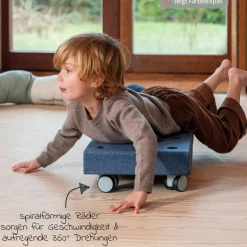 34 tlg. Baukasten Starter-Set Modu Playsystem Dreamer von 0 - 6 Jahre - Ocean Mint / Forest Green