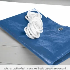 Abdeckplane für Sandkästen 154 x 154 cm - Blau - Kollektion 2025