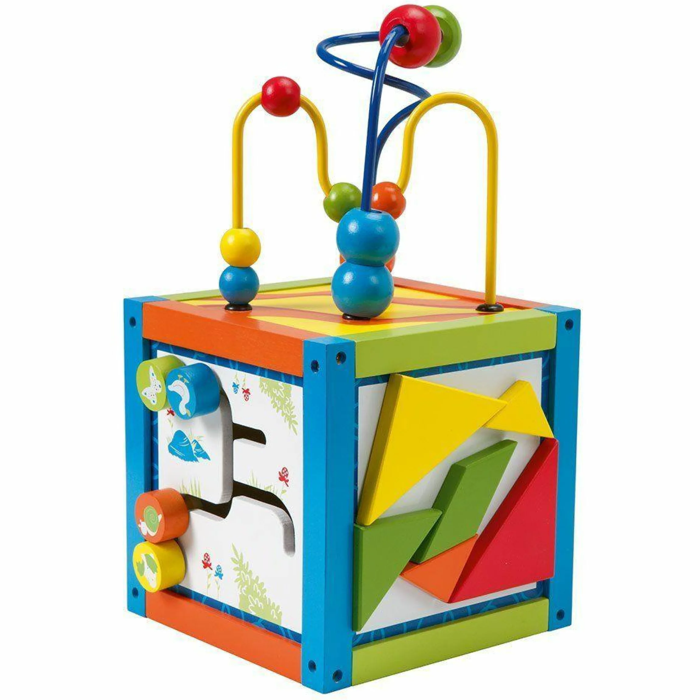 Activity-Motorikwürfel - Multicolor Klein