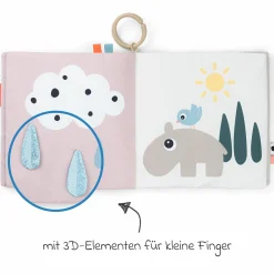 Activity-Soft-Bilderbuch Tummy Time - Deer Friends