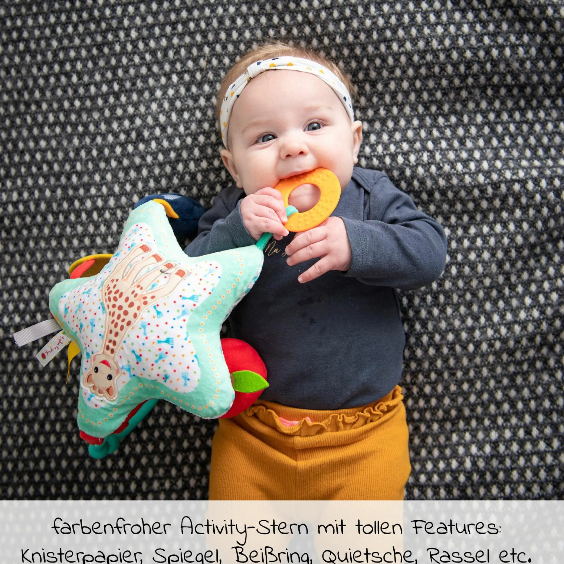 Activity-Spielzeug zum Aufhängen Star - Sophie la girafe®