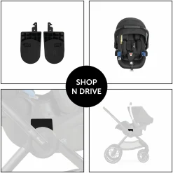 Adapter Babyschale Comfort Fix für Kinderwagen Walk N Care