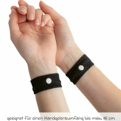 Akupressur-Armband Mama mit einem hohen Tragekomfort - Schwarz - Kollektion 2024