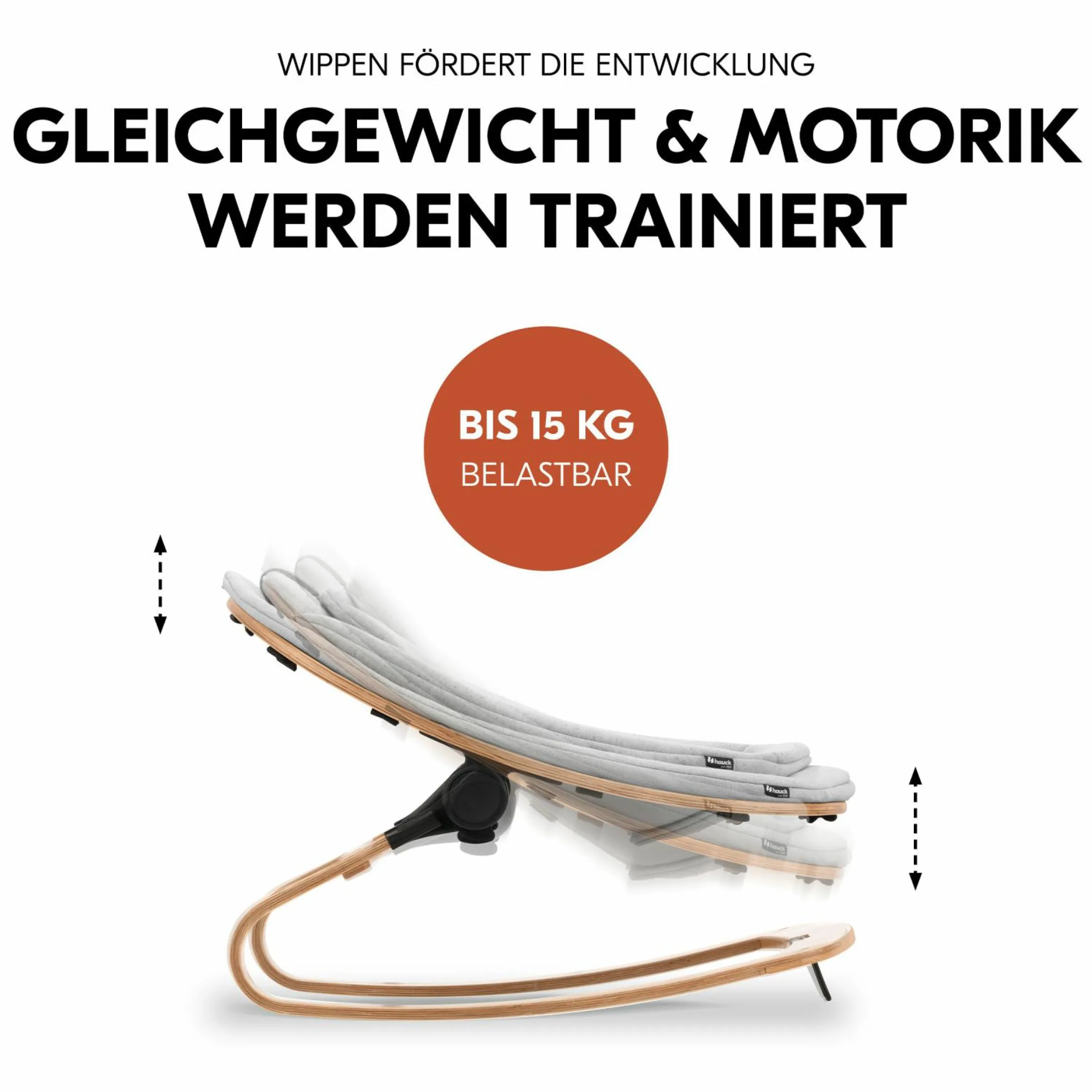 Alpha Plus Black 4-tlg. Newborn Set Eco - Hochstuhl + 2in1 Babyaufsatz & Wippe + Sitzkissen - Light Grey / Charcoal