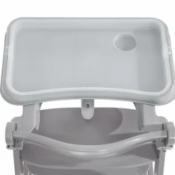 Alpha Tray - 2-teiliges Essbrett & Tisch für Alpha Hochstühle - Grey / Grau