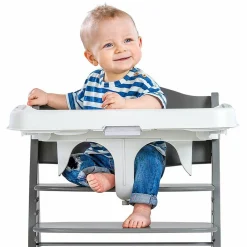 Alpha Tray - 2-teiliges Essbrett & Tisch für Alpha Hochstühle - White