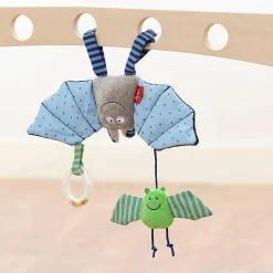 Anhänger für Babyschale Fledermaus - Baby Bite Me
