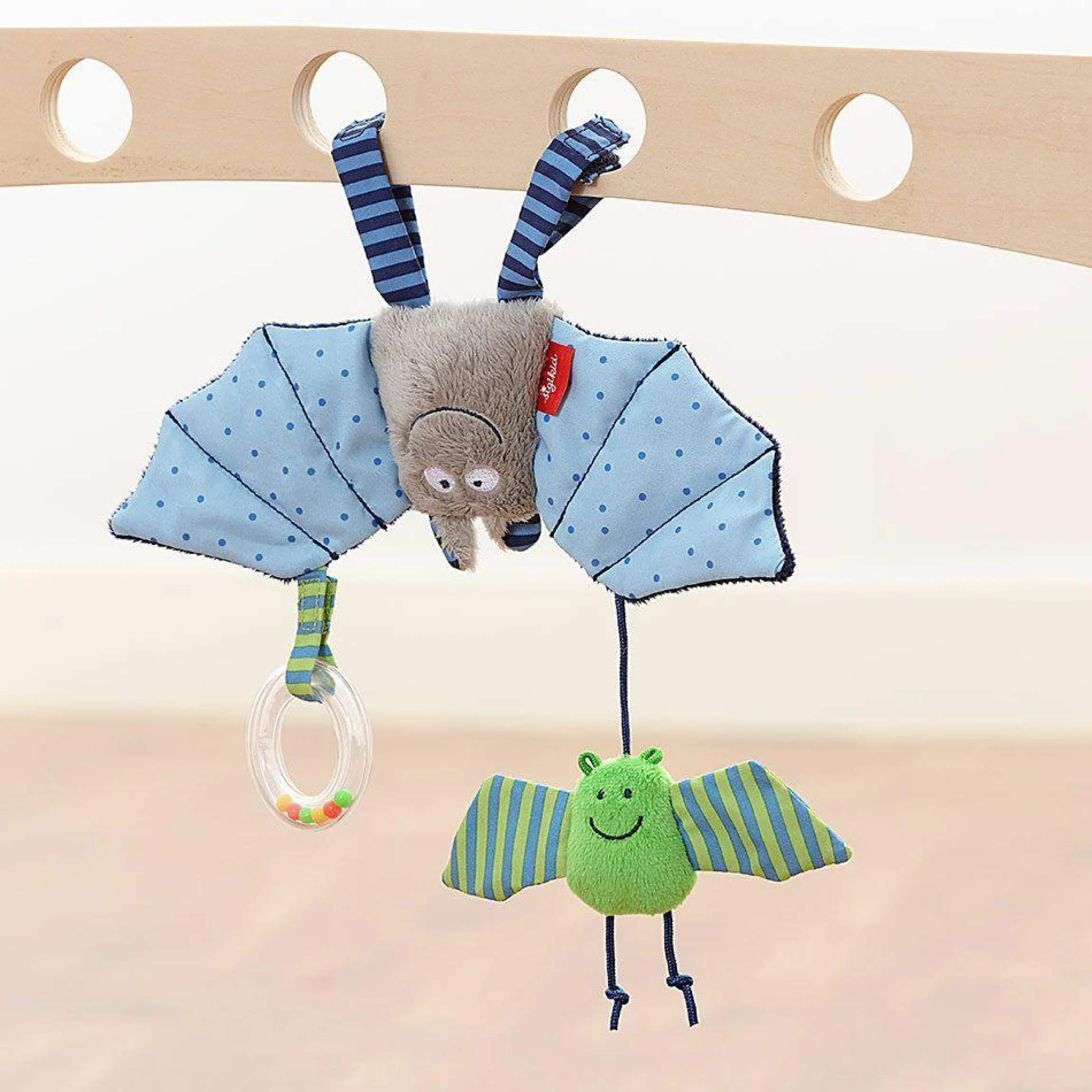 Anhänger für Babyschale Fledermaus - Baby Bite Me