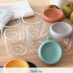 Aufbewahrungsbehälter 6er Pack aus Glas 250 ml - Sunrise