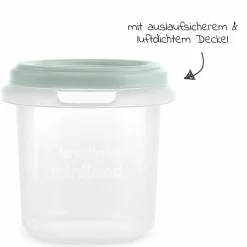 Aufbewahrungsbehälter 4er Pack je 250 ml - Mint