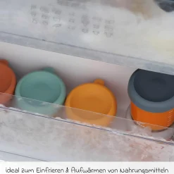 Aufbewahrungsbehälter 6er Pack aus Glas 150 ml - Sunrise