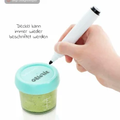Aufbewahrungsbehälter 4er Pack Babybols aus Glas 240 ml