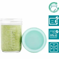 Aufbewahrungsbehälter 8er Pack Babybols aus Glas 120 + 240 ml