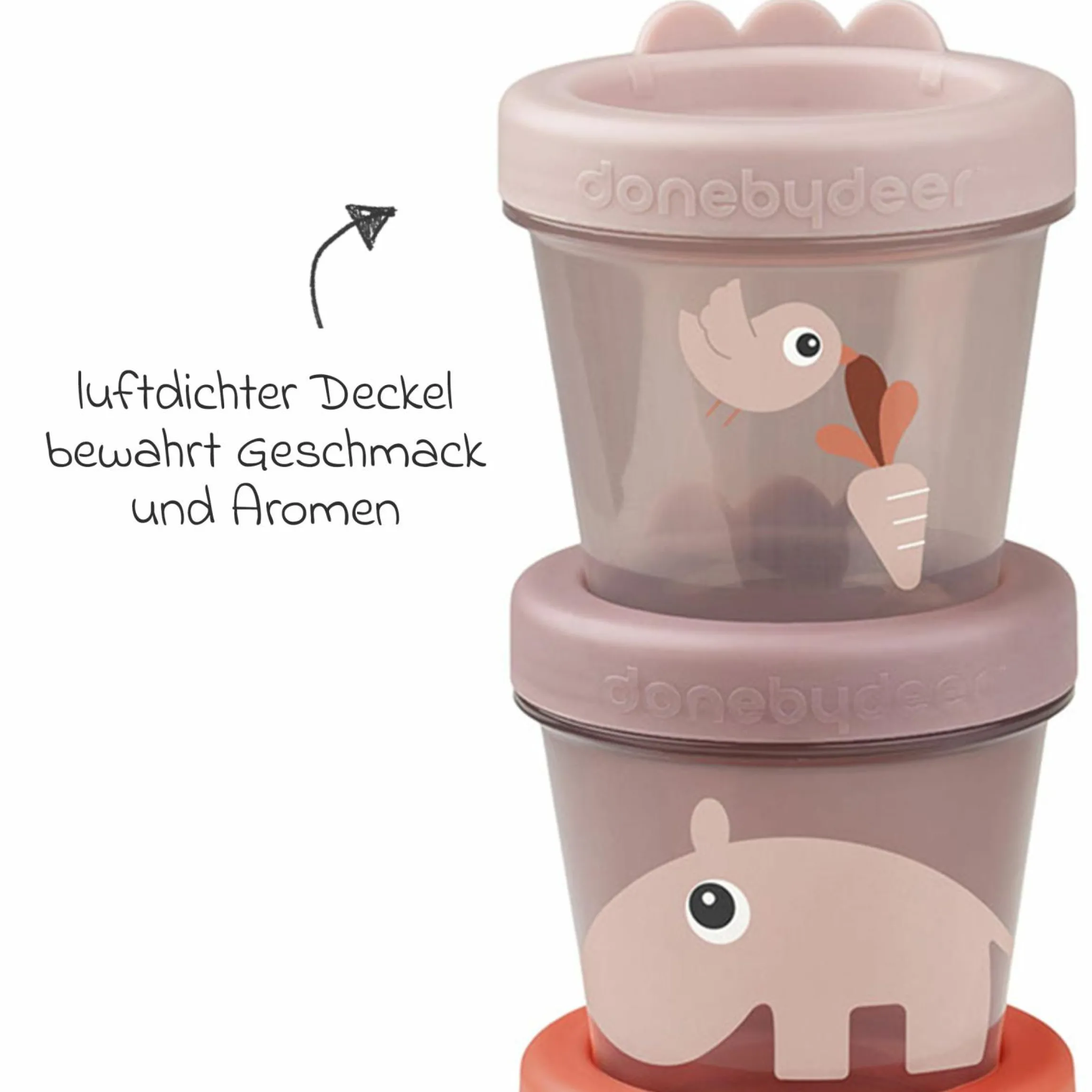 Aufbewahrungsbehälter 3er Pack - Ozzo - Powder