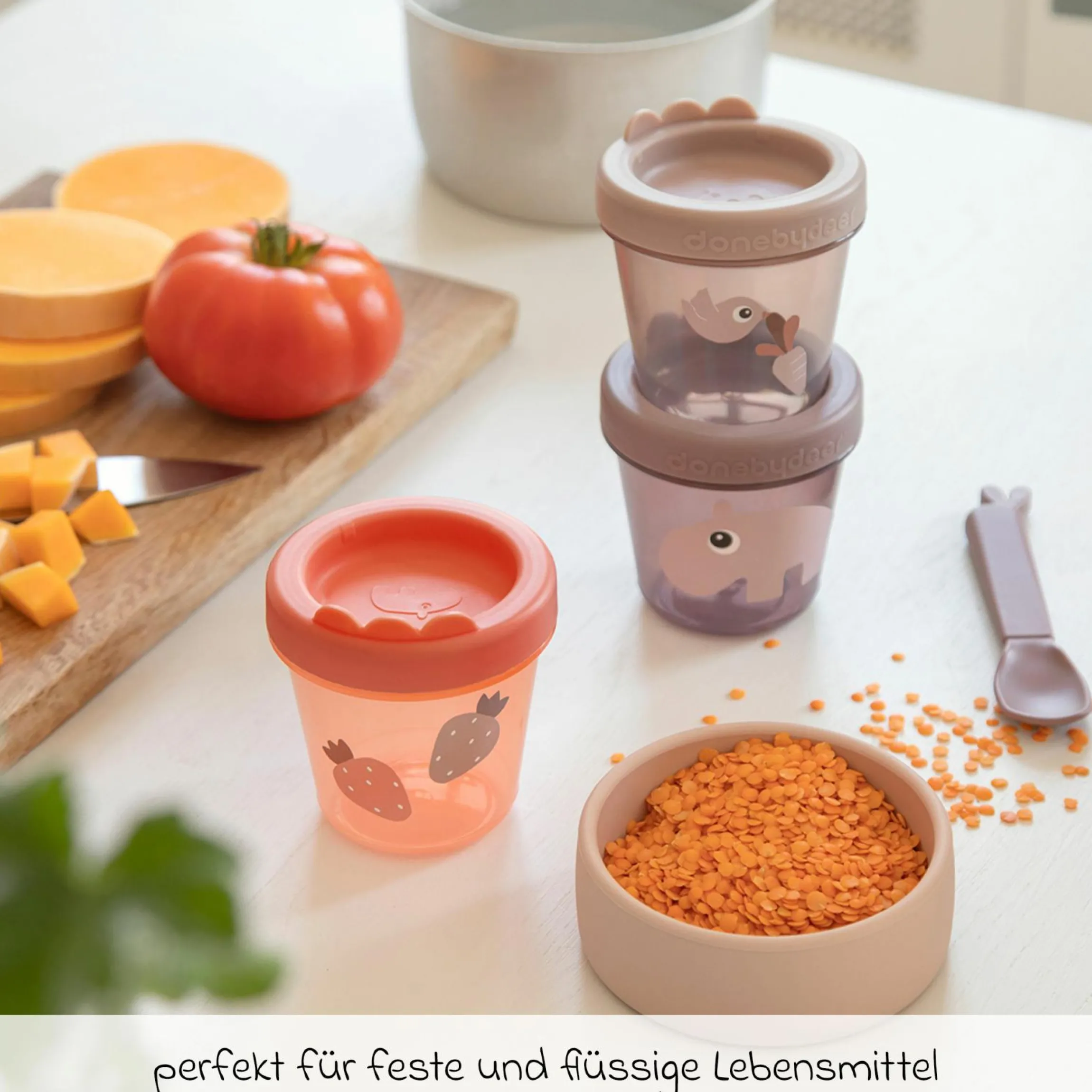 Aufbewahrungsbehälter 3er Pack - Ozzo - Powder