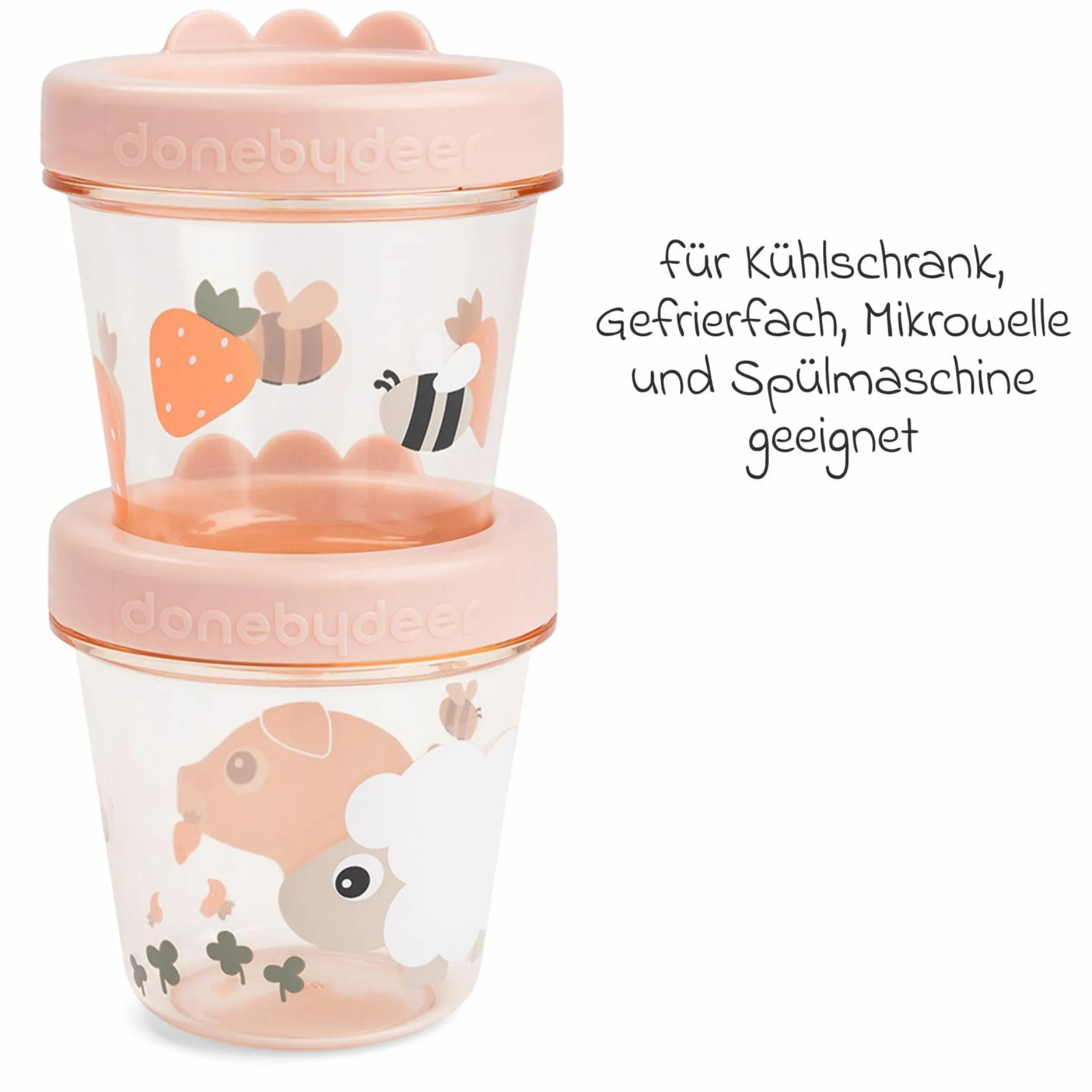 Aufbewahrungsbehälter 2er Pack - Tiny Farm - Powder
