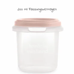 Aufbewahrungsbehälter 10er Pack + 2 Löffel 200 ml - Candy