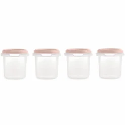 Aufbewahrungsbehälter 4er Pack je 200 ml - Candy