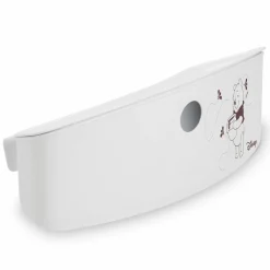 Aufbewahrungsbox für Hochstuhl Rückenlehne (abnehmbar & inkl. Deckel) - Pooh - White