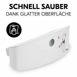 Aufbewahrungsbox für Hochstuhl Rückenlehne (abnehmbar & inkl. Deckel) - Pooh - White
