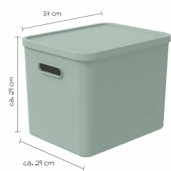 Aufbewahrungsbox L Kayo 27 l - Sage Green