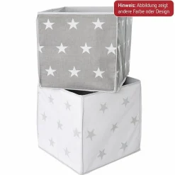Aufbewahrungsbox Little Stars - Grau