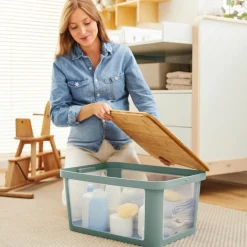 Aufbewahrungsbox Pina 45 l - Sage Green
