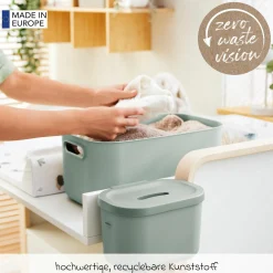 Aufbewahrungsbox S Kayo 12 l - Sage Green