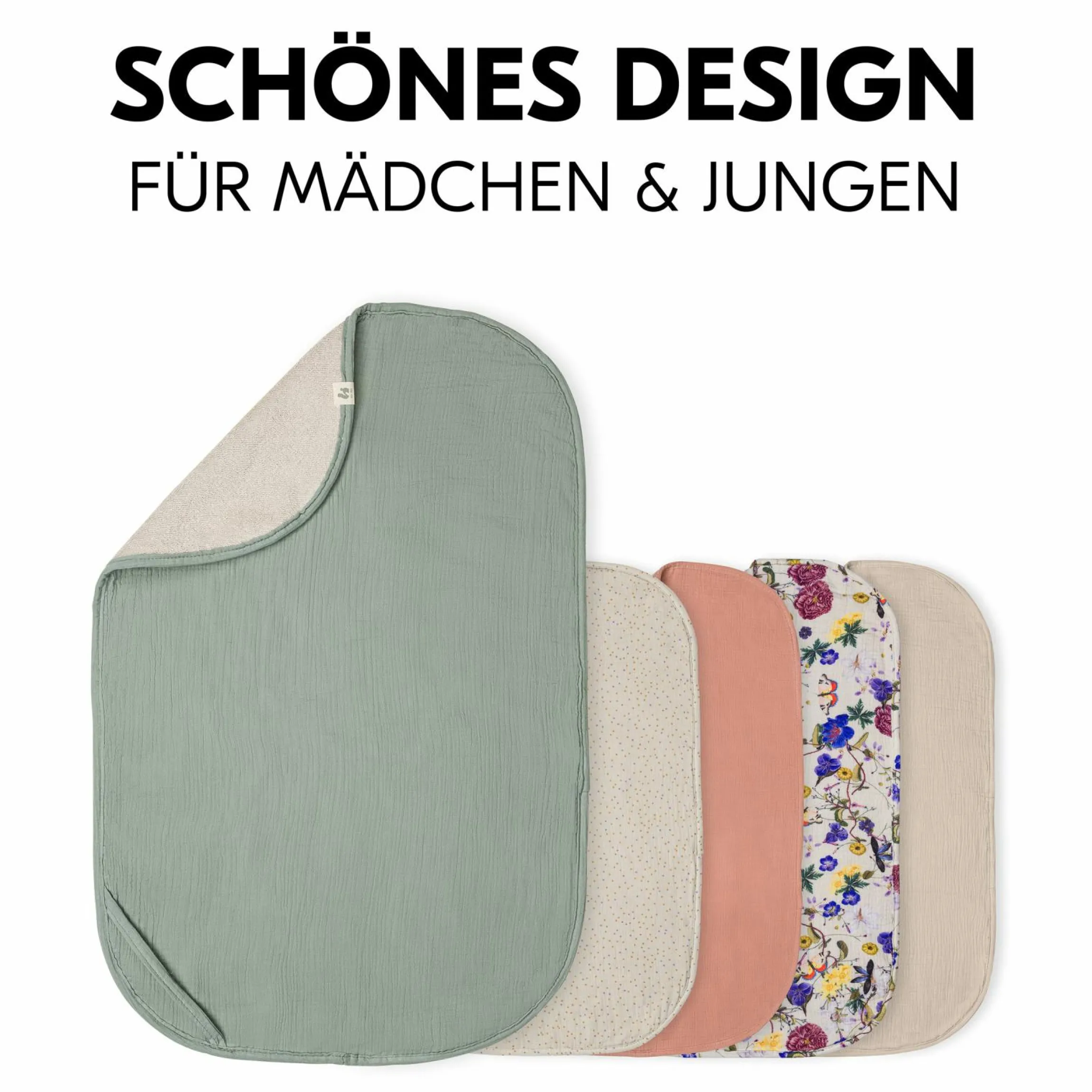 Auflage / Topper für Wickelauflagen wie Change N Clean - Sage