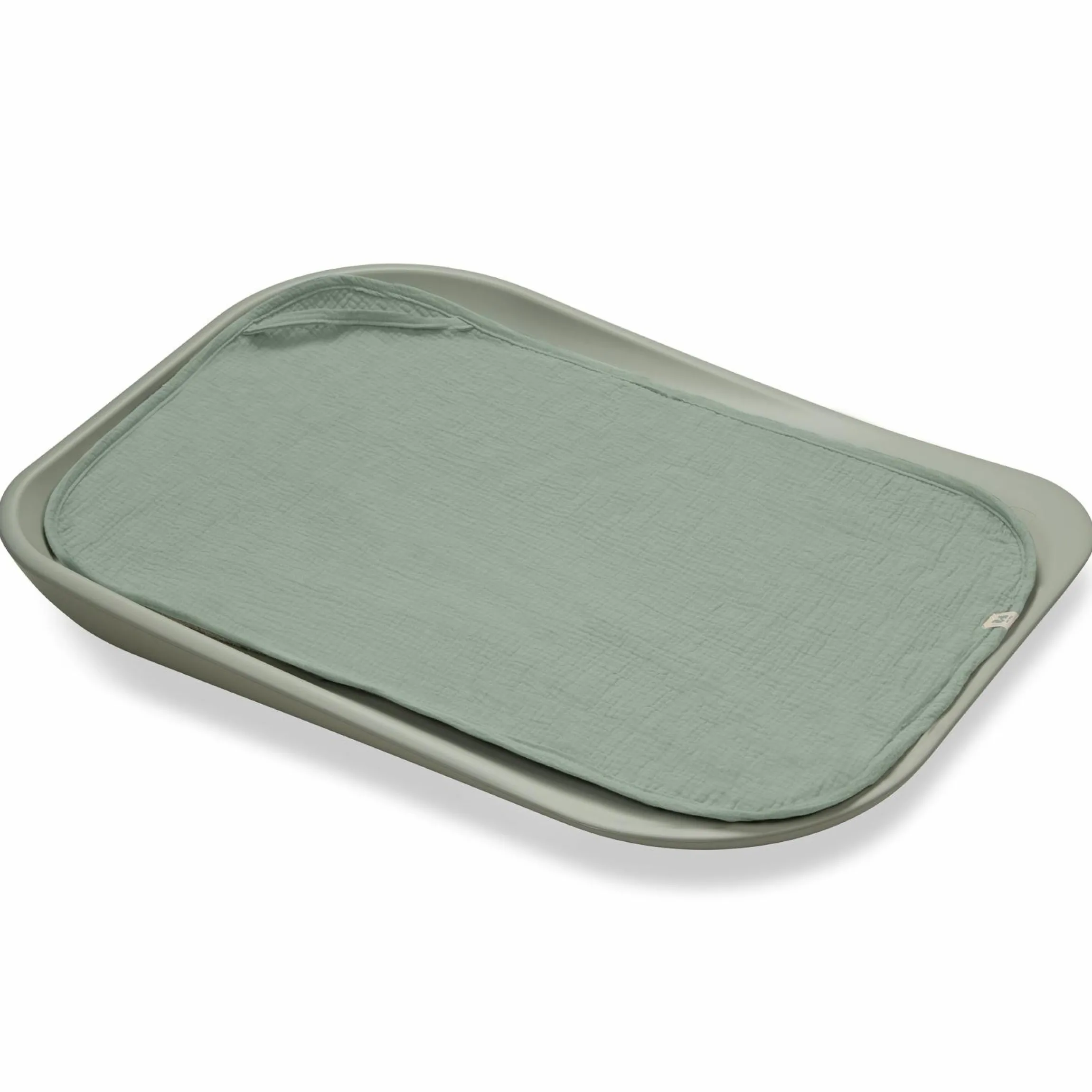 Auflage / Topper für Wickelauflagen wie Change N Clean - Sage
