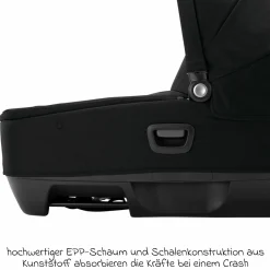 Auto-Babywanne CARI next im Auto und auf dem Kinderwagen verwendbar - Caviar - Kollektion 2025