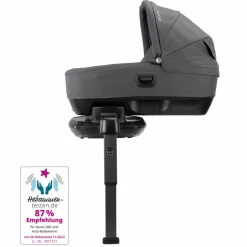 Auto-Babywanne CARI next im Auto und auf dem Kinderwagen verwendbar - Granite - Kollektion 2025