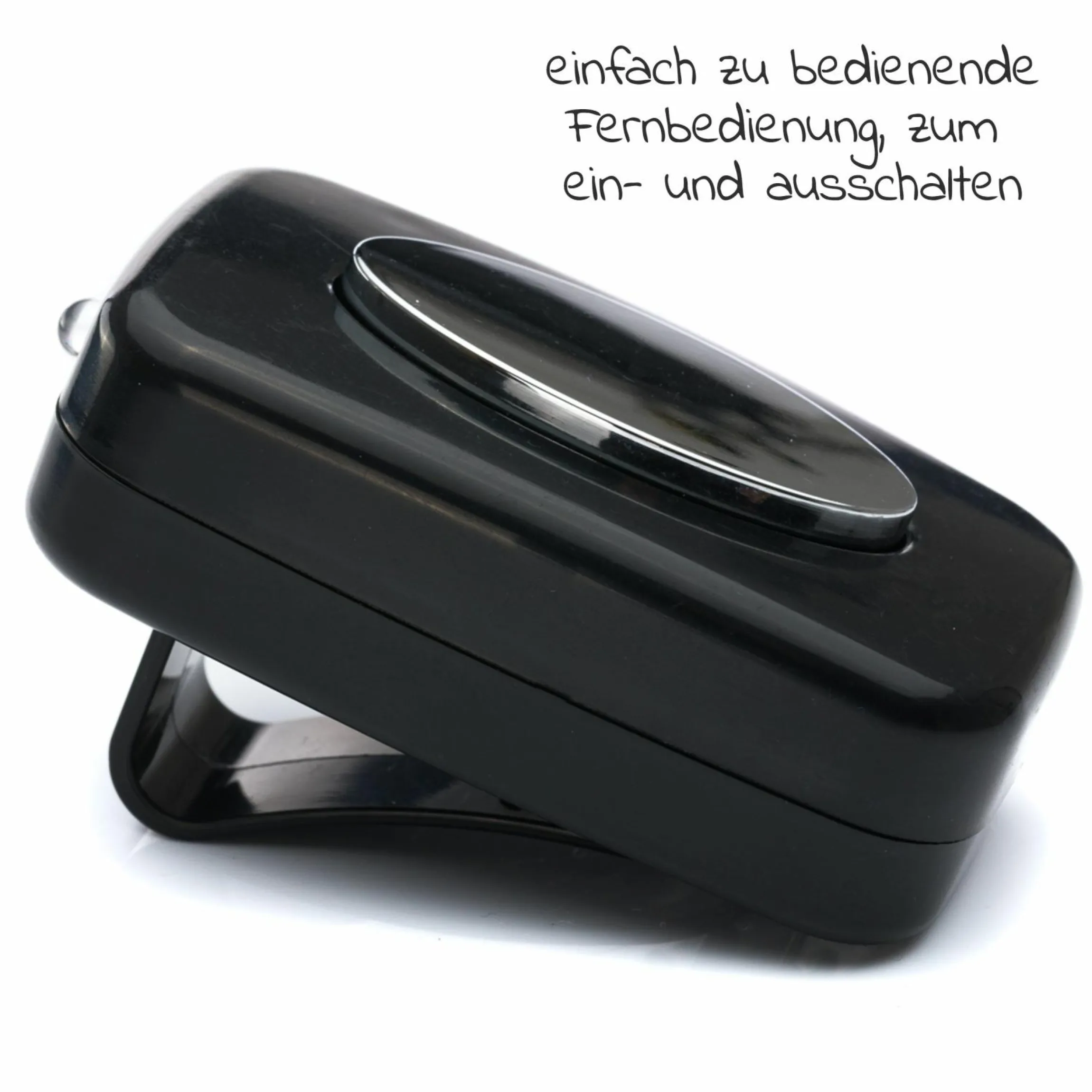 Auto-Sicherheitsspiegel für Reboarder und Babyschalen mit LED-Licht - Schwarz