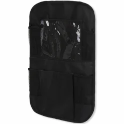 Auto-Sitztasche Rückenlehnenschutz und Organizer - Schwarz