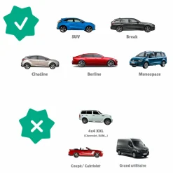 Auto-Sonnenblende / Sonnenschutz 2er Pack für Seitenscheiben