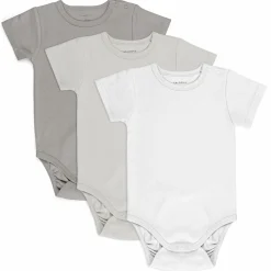 Baby Body Kurzarm OEKO-TEX® 3er Pack - Natur - Gr. 86/92