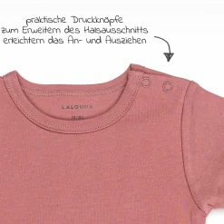 Baby Body Kurzarm OEKO-TEX® 6er Pack - Rose Grau - Gr. 86/92