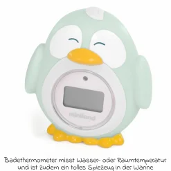 Baby Gesundheits-Set 13-tlg. - mit elektr. Nasensauger + 2 Fieberthermometer + Badethermometer + Pflege-Set - Mint