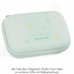 Baby Gesundheits-Set 5-tlg. - mit elektr. Nasensauger + 2 Fieberthermometer + Badethermometer - Mint
