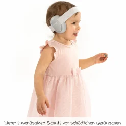 Baby Kapselgehörschutz SilentGuard von 12 Monate - 36 Monate - Grau