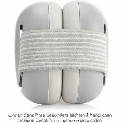 Baby Kapselgehörschutz SilentGuard von 12 Monate - 36 Monate - Grau