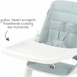 Baby- und Kleinkindset für Nesta Hochstuhl ab 6 Monate - 3 Jahre - Beyond Sky Grey - Kollektion 2025
