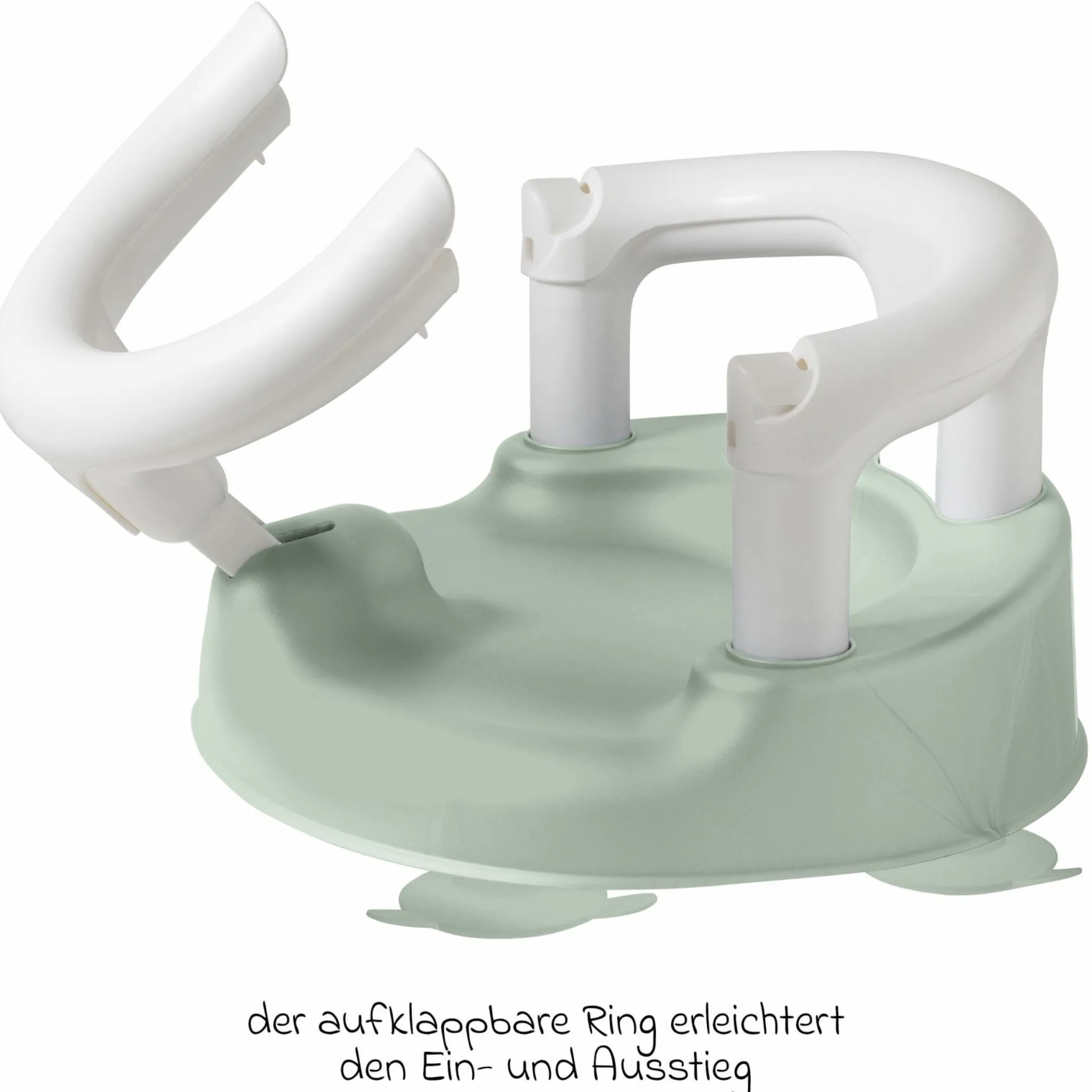 Baby-Badesitz aufklappbar - Sage Green
